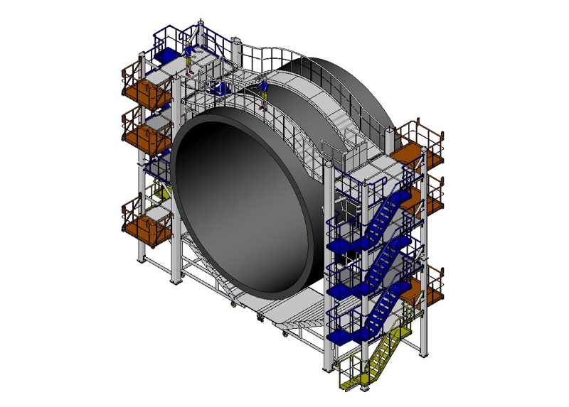 machine de soudage orbital en 3 D