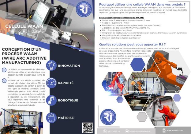 fiche fabrication additive WAAM